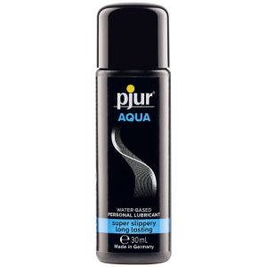 PJUR AQUA WATERBASED LUBRICANT 30 ML é um Óleo e Lubrificante extremamente agradável á base de água.