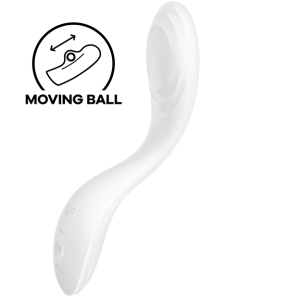 SATISFYER RRROLLING PLEASURE G-SPOT VIBRATOR - WHITE é um brinquedo sexual da gama dos Vibradores, super potente e confortável.