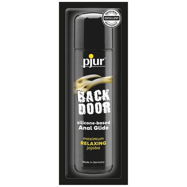 PJUR BACK DOOR RELAXING ANAL GLIDE 1.5 ML é um Óleo e Lubrificante extremamente agradável e completo de dose única.