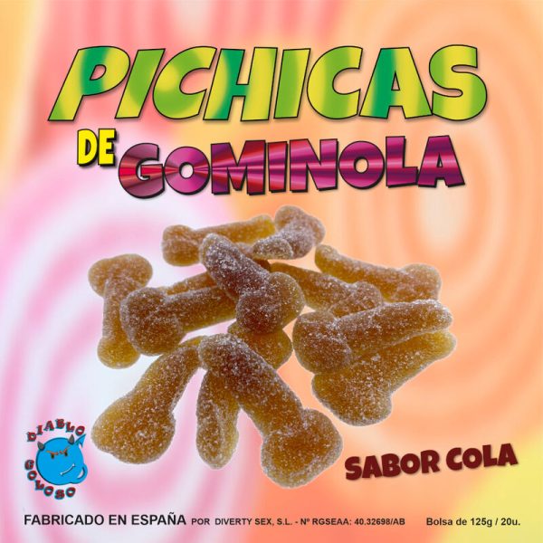 DIABLO PICANTE - GUMMY PENIS COLA é indicado para Jogos Preliminares, comece a noite de uma forma escaldante.