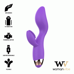 WOMANVIBE DONNA RECHARGEABLE SILICONE VIBRATOR é um brinquedo sexual da gama dos Vibradores, super potente e confortável.