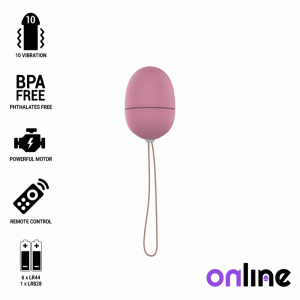 ONLINE REMOTE CONTROL VIBRATING EGG S - PINK é um brinquedo sexual da gama dos Vibradores, super potente e confortável.