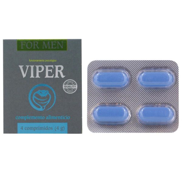 VIPER FOR MEN 4 TABS - ES-PT  /en/de/fr/es/it/nl/ é um artigo de Parafarmácia, extremamente eficaz, seguro e fiável para o que procura