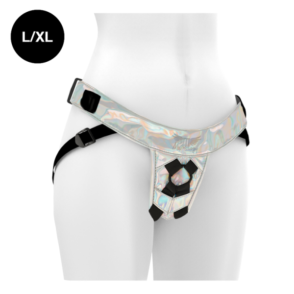 MYTHOLOGY FANTASY HARNESS - IRIDESCENT L/XL é um brinquedo sexual da gama dos Arneses, para maior prazer.