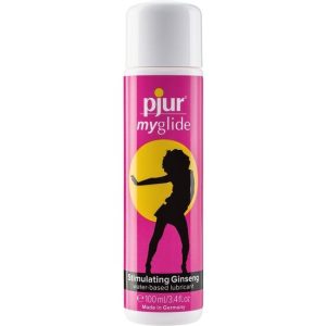 PJUR MYGLIDE STIMULATING AND WARMING LUBRICANT 100 ML é um  Óleo e Lubrificante para Intensificador o Orgasmo Feminino.