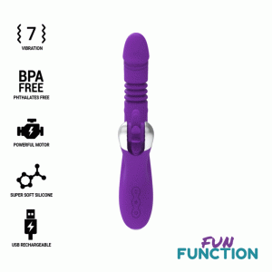 FUN FUNCTION BUNNY FUNNY UP & DOWN 2.0 é um brinquedo sexual da gama dos Vibradores, super potente e confortável.