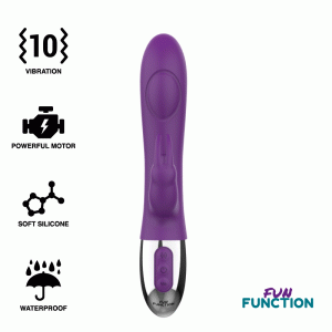 FUN FUNCTION COMBI DOUBLE TAPPING é um brinquedo sexual da gama dos Vibradores, super potente e confortável.