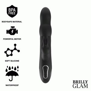 BRILLY GLAM MOEBIUS RABBIT VIBRATOR & ROTATOR WATCHME WIRELESS TECHNOLOGY COMPATIBLE é um brinquedo sexual dos estimuladores de clitóris, super potentes, eficazes e seguros.