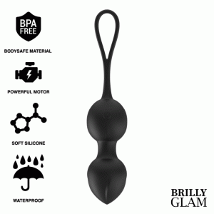 BRILLY GLAM VIBRATING KEGEL BEADS REMOTE CONTROL é um brinquedo sexual da gama das Bolas De Silicone, para maior prazer e conforto.