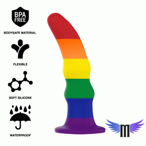 MYTHOLOGY KUNO PRIDE DILDO S é um brinquedo sexual da gama dos Dildos Anais, super confortável para maior prazer e limpeza.