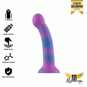 MYTHOLOGY DION GALACTIC DILDO S - VIBRATOR WATCHME WIRELESS TECHNOLOGY COMPATIBLE é um brinquedo sexual da gama dos Dildos Anais, super confortável para maior prazer e limpeza.