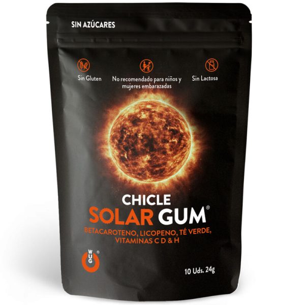 WUG GUM SOLAR GUM SUN TANNING 10 UNITS é um artigo da gama de itens de mercearia, extremamente eficaz, seguro e fiável para o que procura