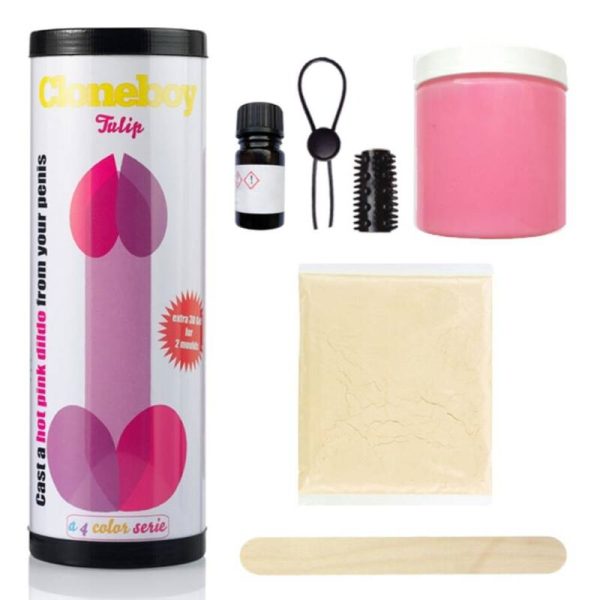 CLONEBOY DILDO TULIP INTENSE PINK é um brinquedo sexual da gama dos Pénis realísticos, para uma maior realidade e prazer.