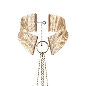 DÉSIR MÉTALLIQUE COLLAR GOLD é um brinquedo sexual da gama do Metal e Vidro, confortável e ergonómico.