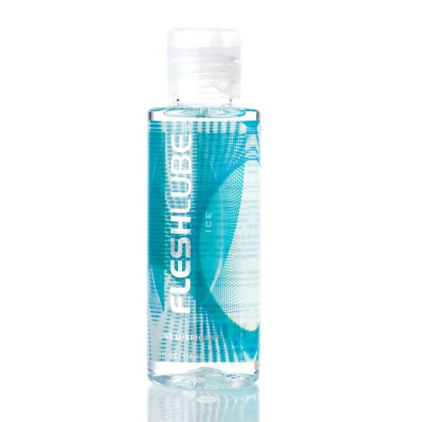 FLESHLUBE ICE 100 ML é um Óleo e Lubrificante extremamente agradável á base de água.