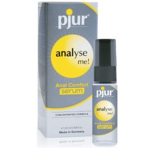 PJUR ANALYSE ME ART COMFORT SERUM 20 ML é um Óleo e Lubrificante extremamente agradável com relaxante anal.