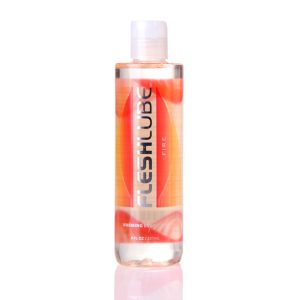 FLESHLUBE FIRE 250 ML é um Óleo e Lubrificante com efeito calor, para maior prazer.