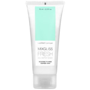 MIXGLISS WATER BASED FRESH PEPPERMINT 70ML é um Óleo e Lubrificante extremamente agradável comestível.