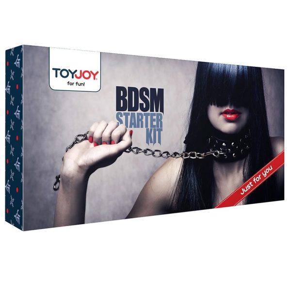 JUST FOR YOU BDSM STARTER KIT é um Kit brinquedos sexuais, para noites escaldantes e atrevidas.