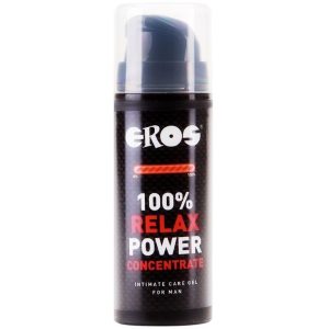 EROS 100% RELAX ANAL POWER CONCENTRATE é um Óleo e Lubrificante extremamente agradável com relaxante anal.