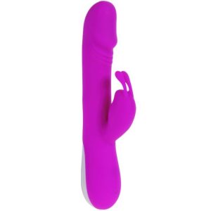 PRETTY LOVE FLIRTATION - ROBERT VIBRATOR WITH CLIT STIMULATION é um brinquedo sexual da gama dos Vibradores, super potente e confortável.