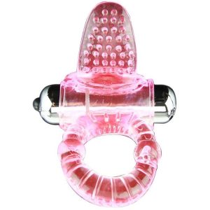 SWEET VIBRATING RING PINK é um brinquedo sexual da gama dos Masturbadores para mulheres, confortável e potente.