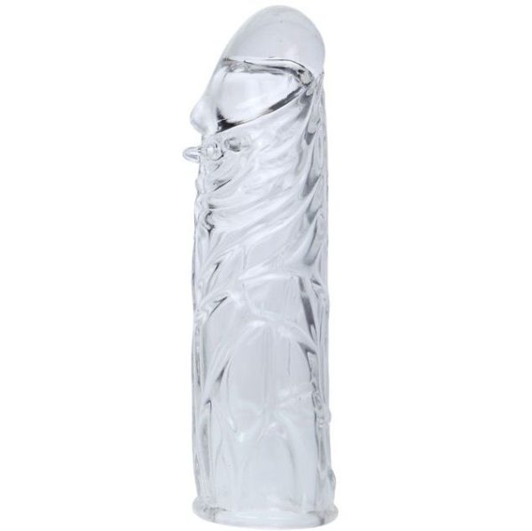 SLEEVE CLEAR  REALISTIC 13 CM é um brinquedo sexual adequado ao homem, super potente e confortável.