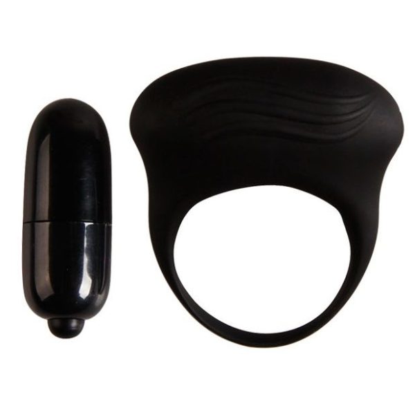 PRETTY LOVE BERTRAM VIBRATING RING BLACK é um brinquedo sexual adequado ao homem, super potente e confortável.