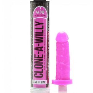 CLONE A WILLY  CLONE GLOW IN THE DARK PINK VIBRATING KIT é um brinquedo sexual da gama dos Vibradores, super potente e confortável.