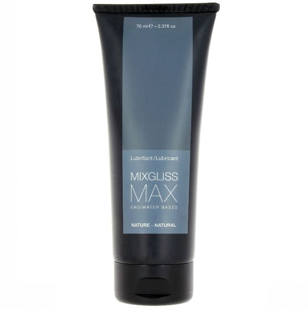 MIXGLISS MAX WATER BASED ANAL LUBRICANT 70ML é um Óleo e Lubrificante extremamente agradável com relaxante anal.