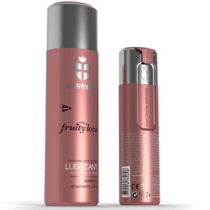 SWEDE -FRUITY LOVE LUBRICANT SPARKLING STRAWBERRY WINE 100 ML é um Óleo e Lubrificante extremamente agradável comestível.