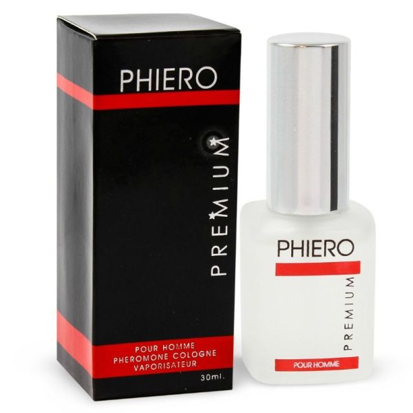 PHIERO PREMIUM. PERFUME WITH PHEROMONES FOR MEN é um afrodisíaco da gama de sensibilizadores de Pénis, eficaz e seguro.