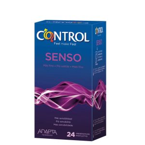 CONTROL ADAPTA CONDOMS 24 UNITS são preservtivos especiais, para maior segurança e sensibilidade. Super saborosos.