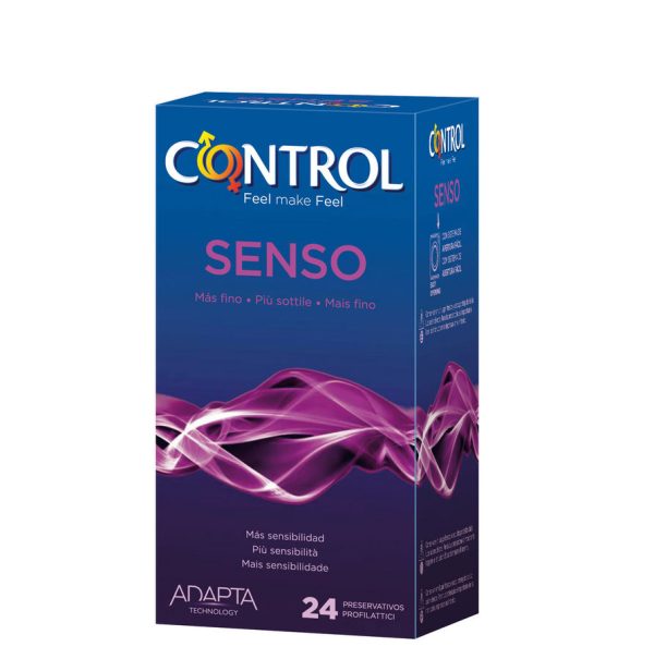 CONTROL ADAPTA CONDOMS 24 UNITS são preservtivos especiais, para maior segurança e sensibilidade. Super saborosos.