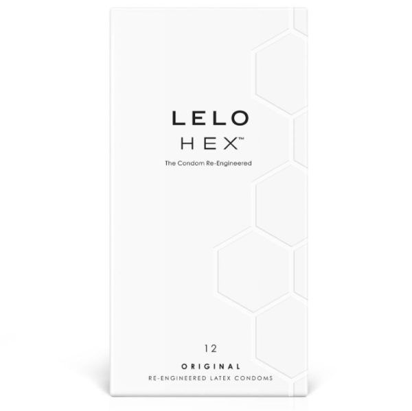 LELO HEX CONDOMS ORIGINAL 12 PACK são preservtivos para gays, para maior segurança e sensibilidade. Super saborosos.