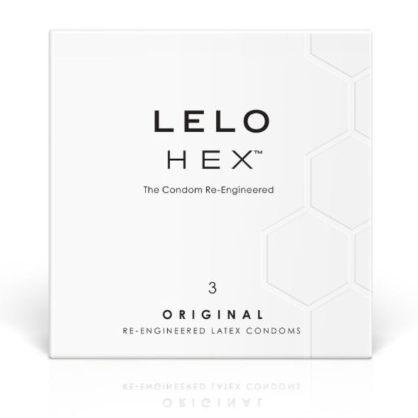 LELO HEX CONDOMS ORIGINAL 3 PACK são preservtivos para gays, para maior segurança e sensibilidade. Super saborosos.