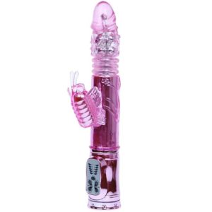 RECHARGEABLE VIBRATOR MULTIFUNCTION WITH CLIT STIMULATING THROBBING BUTTERFLY é um brinquedo sexual da gama dos Vibradores, super potente e confortável.