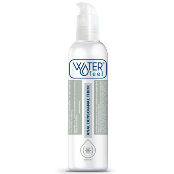 WATERFEEL ANAL LUBE 150ML é um Óleo e Lubrificante extremamente agradável e completo para prazer anal.