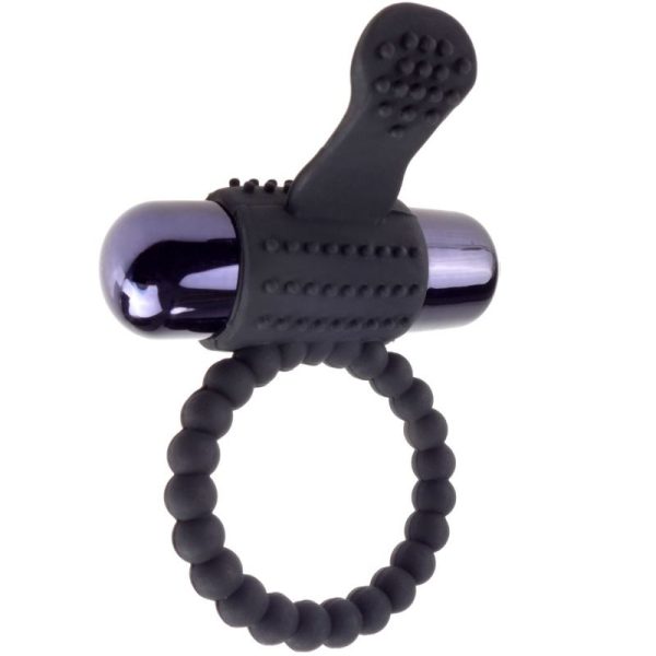 FANTASY C-RING VIBRATING SILICONE SUPER RING BLACK é um brinquedo sexual da gama dos Masturbadores para mulheres, confortável e potente.