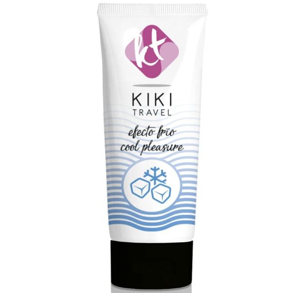 KIKÍ TRAVEL COOLING EFFECT LUBRICANT 50 ML é um  Óleo e Lubrificante para Intensificador o Orgasmo Feminino.