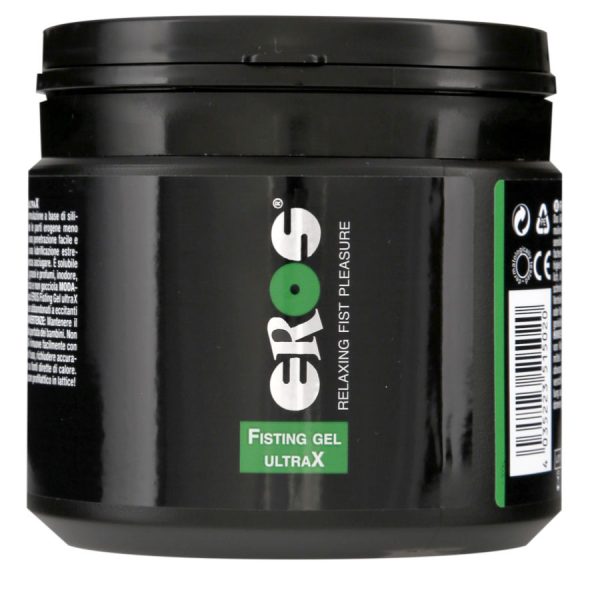 EROS FISTING GEL ULTRAX 500 ML é um Óleo e Lubrificante extremamente agradável com relaxante anal.