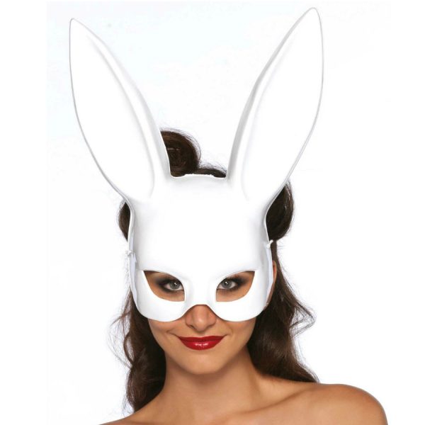 LEG AVENUE MASQUERADE RABBIT MASK WHITE é um brinquedo sexual da gama Fetiche e Bondage relacionada com máscaras para os olhos.