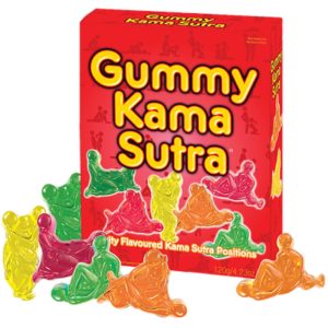 SPENCER & FLEETWOOD GUMMY KAMASUTRA são Guloseimas Engraçadas, para momentos divertidos e atrevidos.