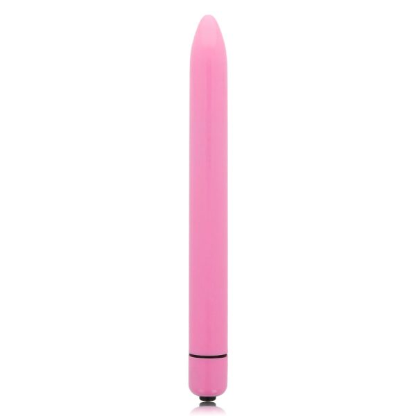 GLOSSY SLIM VIBRATOR DEEP ROSE é um brinquedo sexual da gama dos Mini vibradores, super potente e confortável.