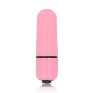 GLOSSY SMALL BULLET VIBE PINK é um brinquedo sexual da gama dos Mini vibradores, super potente e confortável.