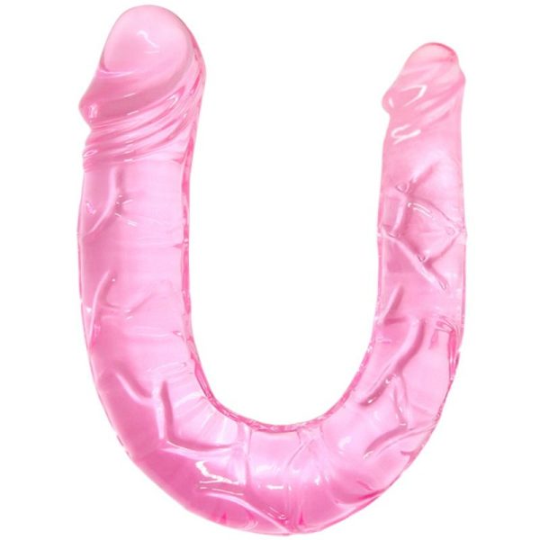 BAILE DOUBLE DONG PINK é um brinquedo sexual da gama dos Dildos Anais, super confortável para maior prazer e limpeza.