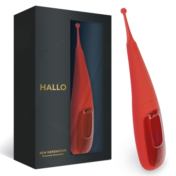 HALLO FOCUS VIBRATOR RED é um brinquedo sexual dos estimuladores de clitóris, super potentes, eficazes e seguros.