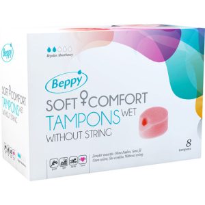 BEPPY SOFT COMFORT TAMPONS WET 8 UNITS é um artigo de Parafarmácia, extremamente eficaz, seguro e fiável para o que procura