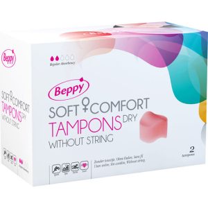 BEPPY SOFT-COMFORT TAMPONS DRY 2 UNITS é um artigo de Parafarmácia, extremamente eficaz, seguro e fiável para o que procura