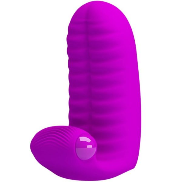 PRETTY LOVE ABBOTT STIMULATING DOUBLE FINGER PURPLE é um brinquedo sexual da gama dos Masturbadores para mulheres, confortável e potente.